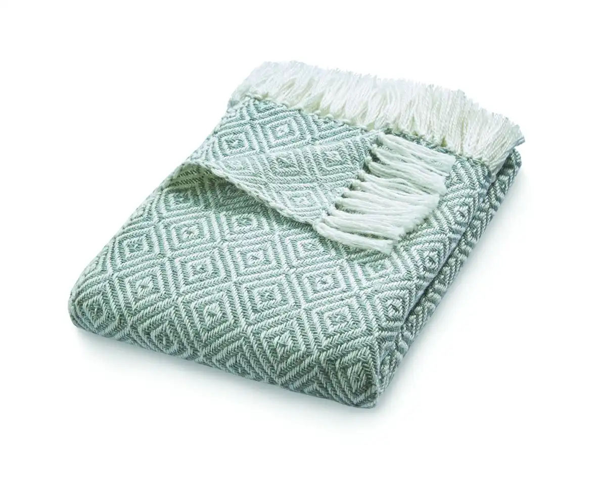 Hug Woven Diamond Grey Rug - Image 3