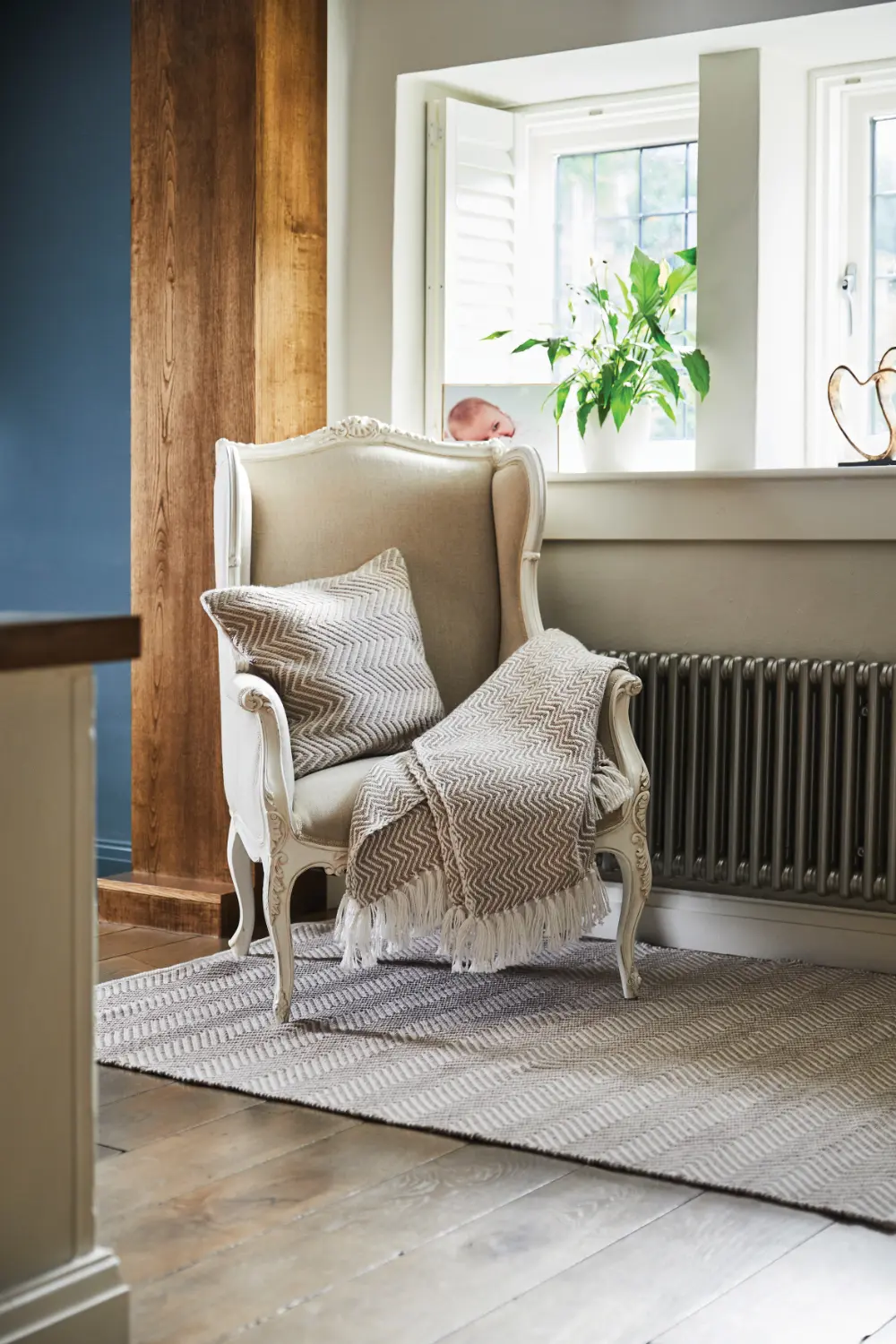 Hug Woven Herringbone Natural Rug - Image 3