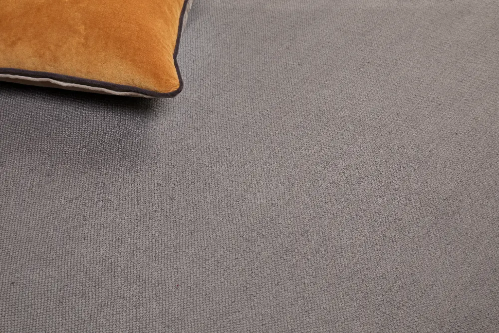 Hug Woven Plain Warm Grey Rug - Image 3