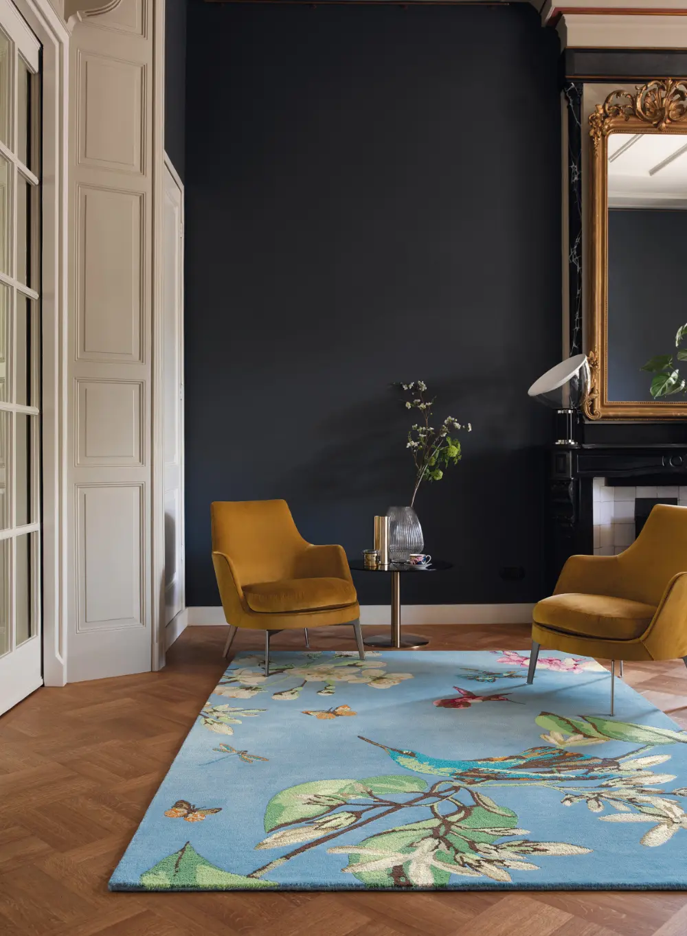 Hummingbird Wedgwood Blue 037808 Rug - Image 2
