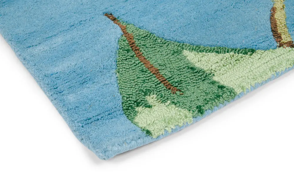 Hummingbird Wedgwood Blue 037808 Rug - Image 3