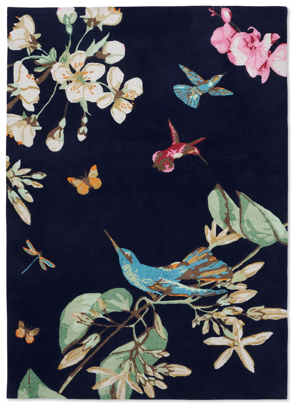 Hummingbird Wedgwood Navy 037818 Rug - Image 4