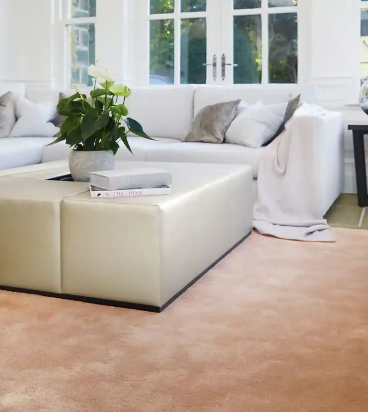 Hush Coral Pink Rug - Image 3