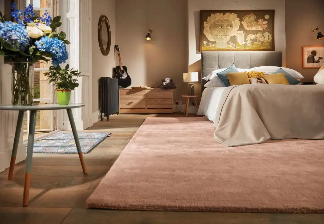 Hush Coral Pink Rug - Image 4