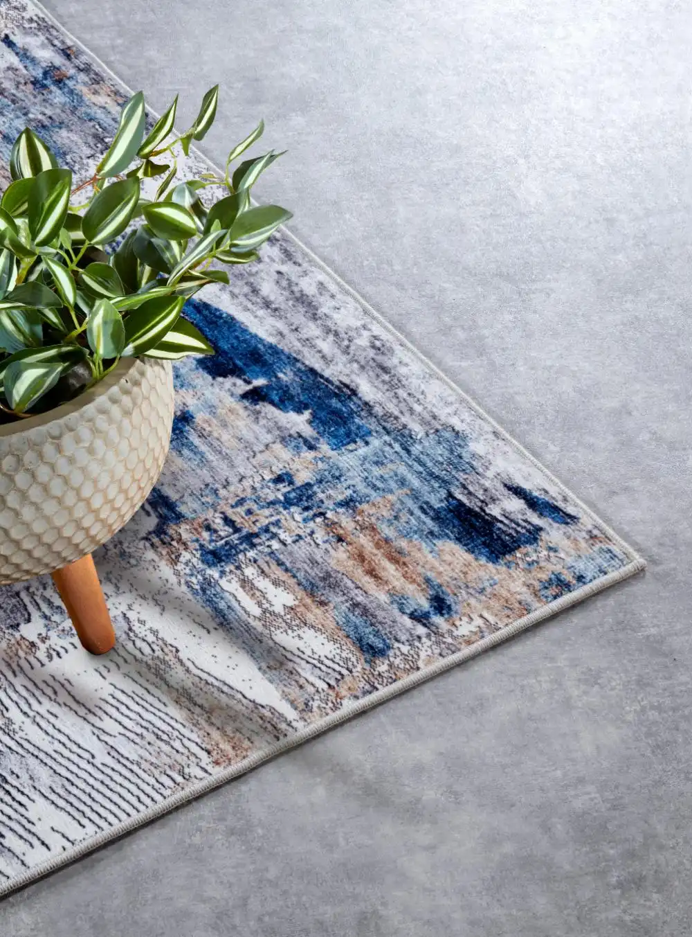 Imagination v2 Hans 106035 Dark blue Beige Rug - Image 2