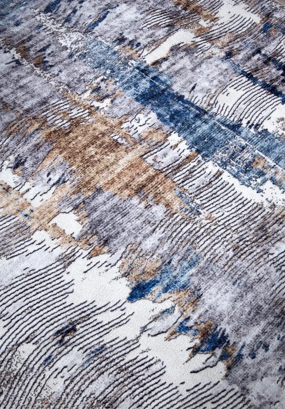 Imagination v2 Hans 106035 Dark blue Beige Rug - Image 3