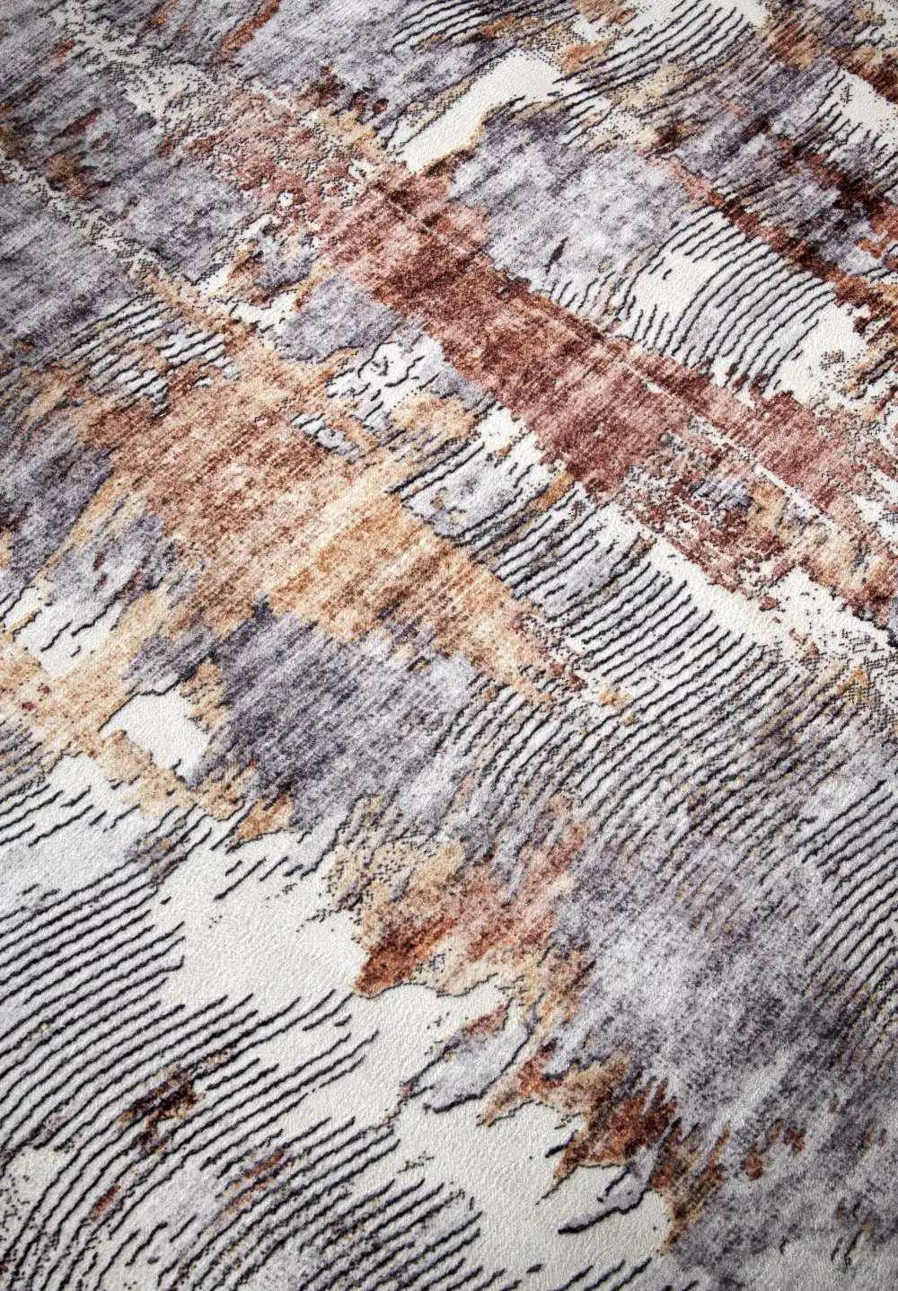 Imagination v2 Hans 106036 Copper Gold Rug - Image 2