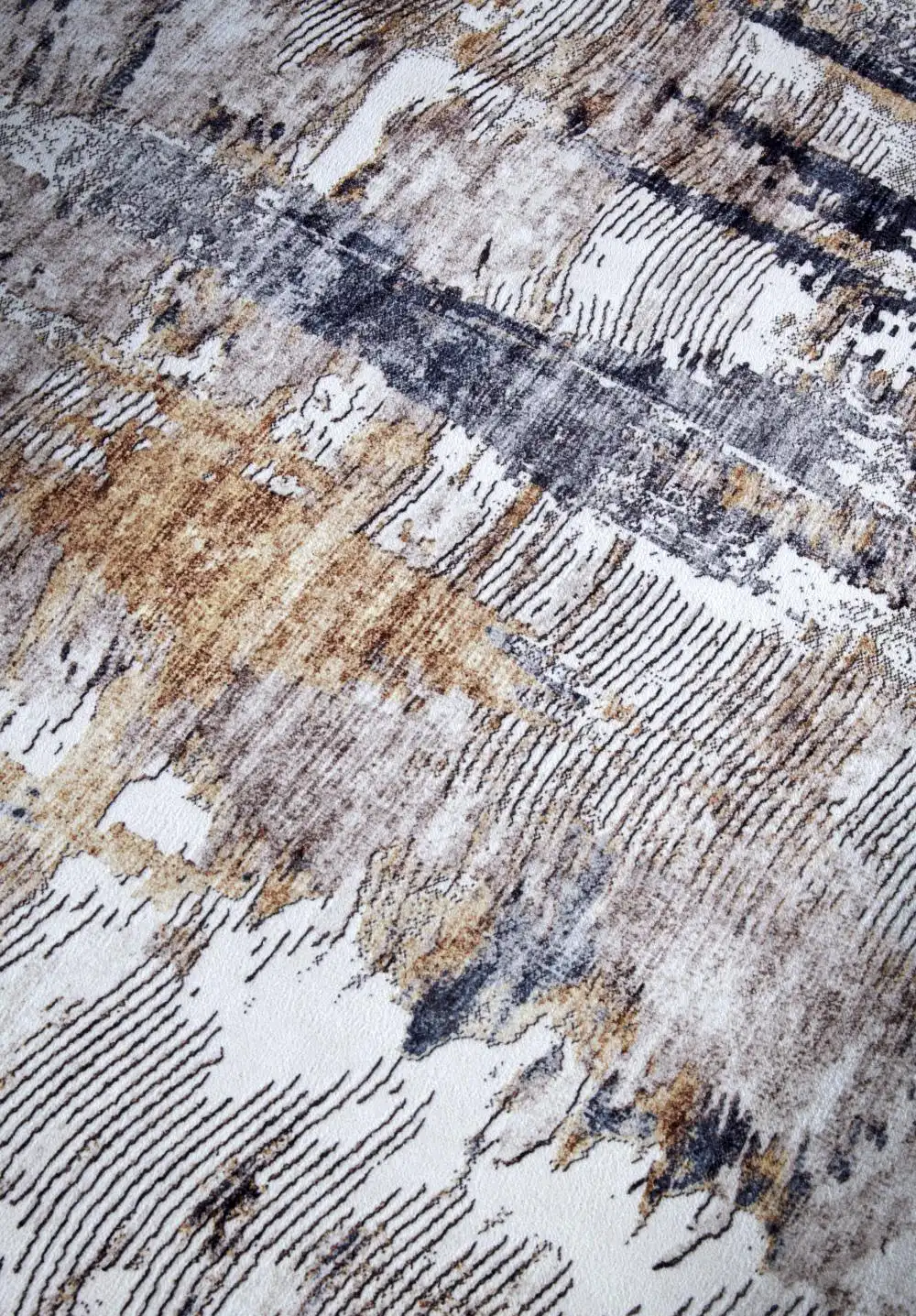 Imagination v2 Hans 106037 Anthracite Gold Rug - Image 2