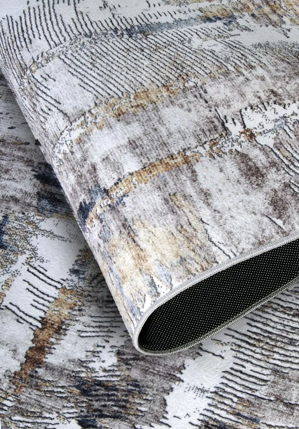 Imagination v2 Hans 106037 Anthracite Gold Rug - Image 4