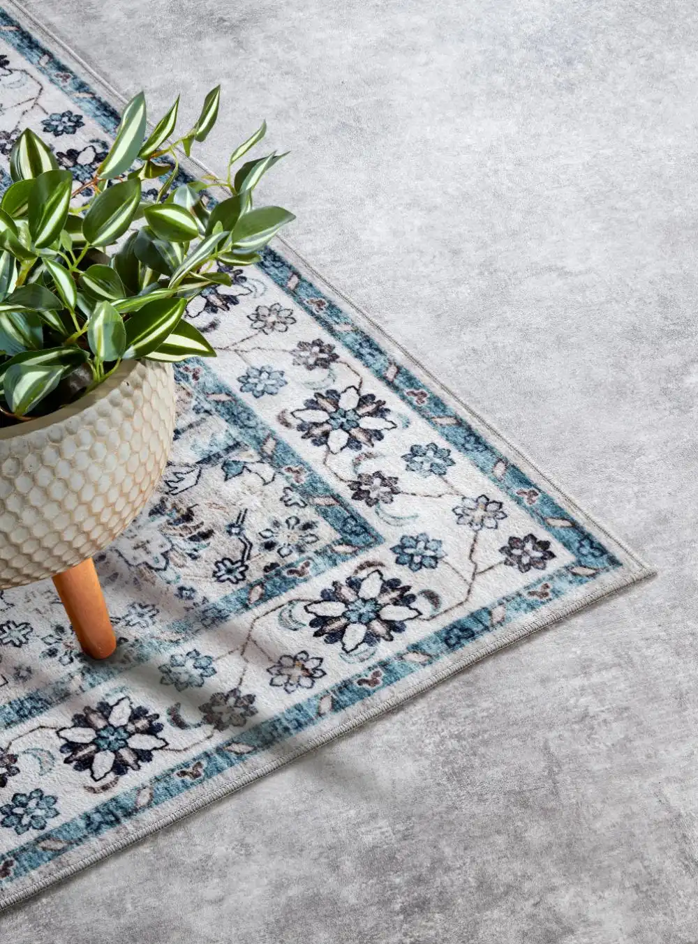 Imagination v2 Hans 106042 Cream Blue Rug - Image 3