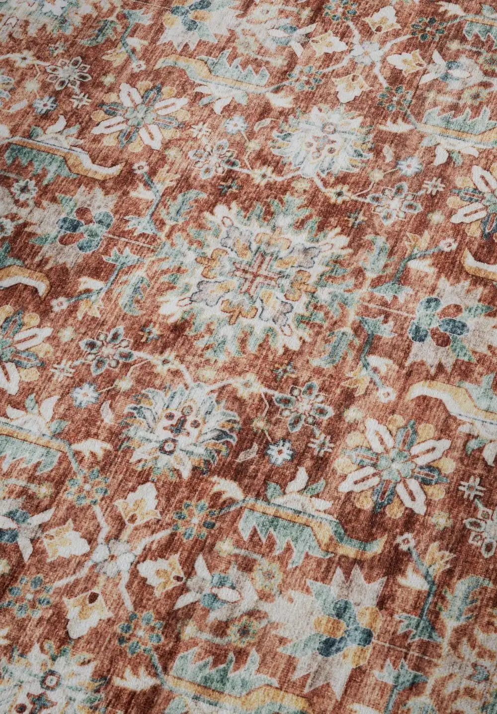 Imagination v2 Hans 106045 Red Cream Rug - Image 2