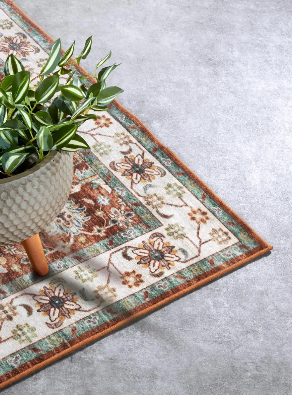 Imagination v2 Hans 106045 Red Cream Rug - Image 3