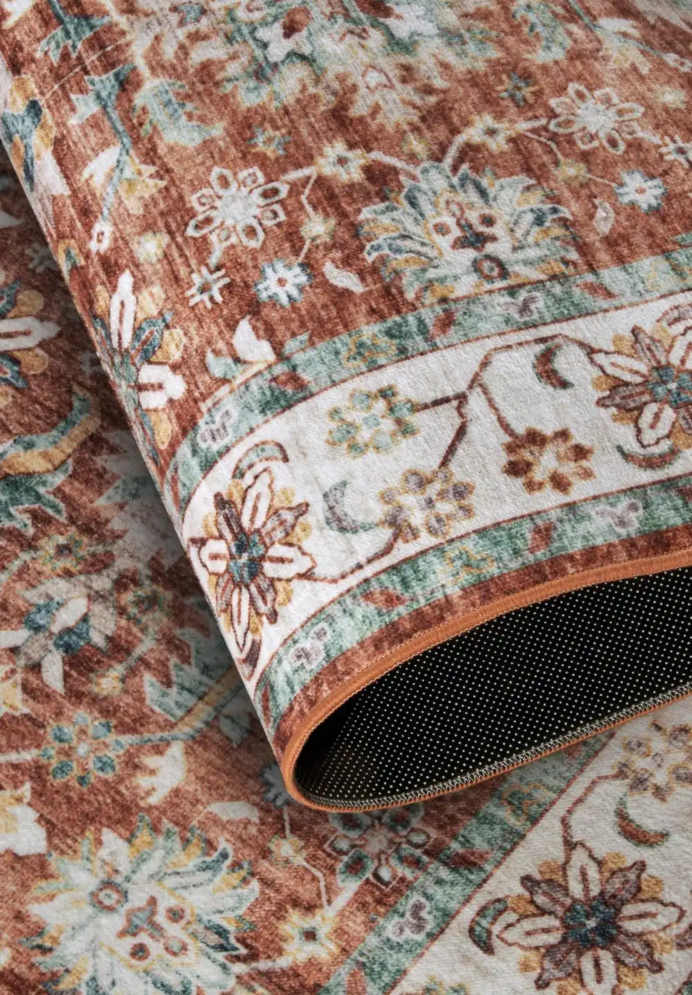 Imagination v2 Hans 106045 Red Cream Rug - Image 4