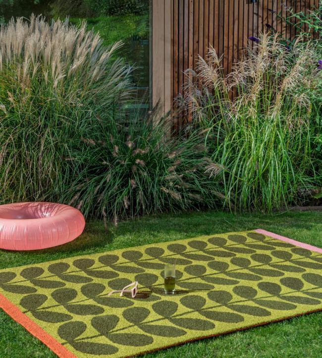 In-Outdoor Orla Kiely Solid Stem Seagrass outdoor 464507 Rug - Image 2