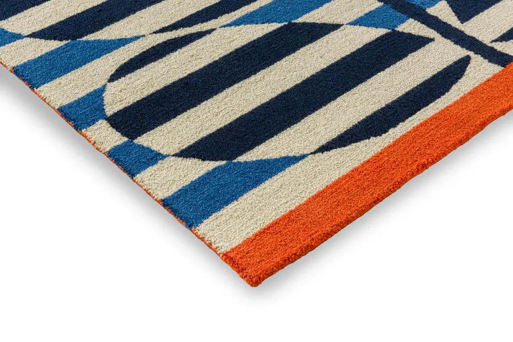In-Outdoor Orla Kiely Stripy Stem Azure outdoor 464308 Rug - Image 7