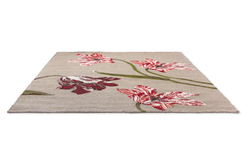 In-Outdoor Ted Baker Botanical Tulip Burgundy outdoor 455610 Rug - Image 6