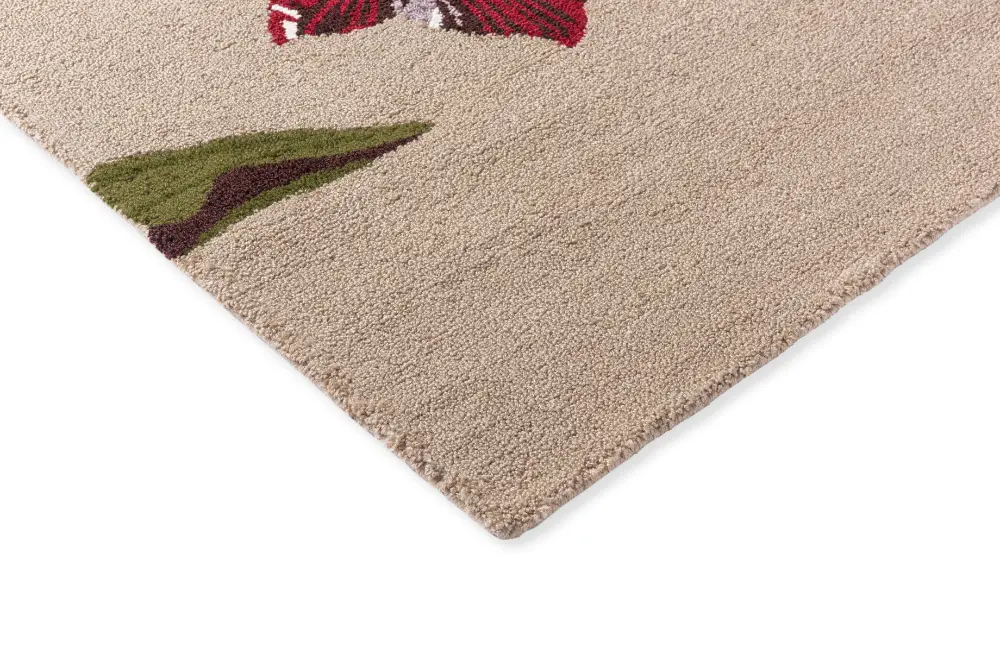 In-Outdoor Ted Baker Botanical Tulip Burgundy outdoor 455610 Rug - Image 7