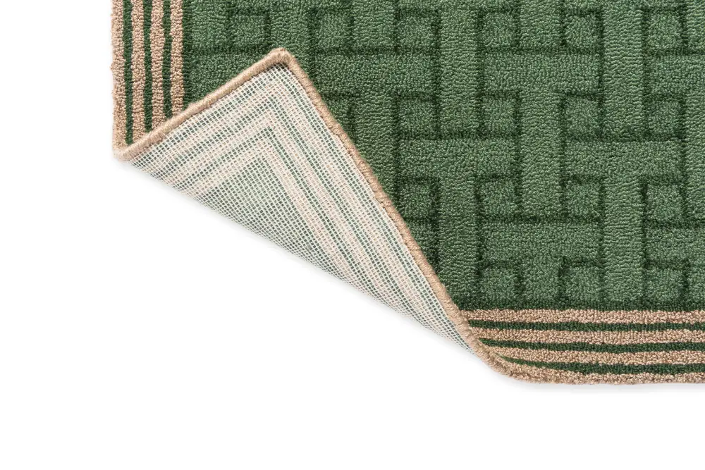 In-Outdoor Ted Baker Monogram Jade Green outdoor 455807 Rug - Image 4