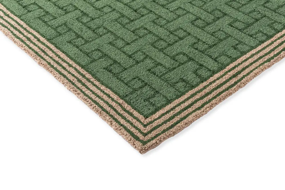 In-Outdoor Ted Baker Monogram Jade Green outdoor 455807 Rug - Image 7