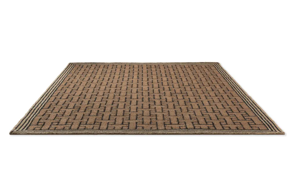 In-Outdoor Ted Baker Monogram Light Brown outdoor 455811 Rug - Image 6
