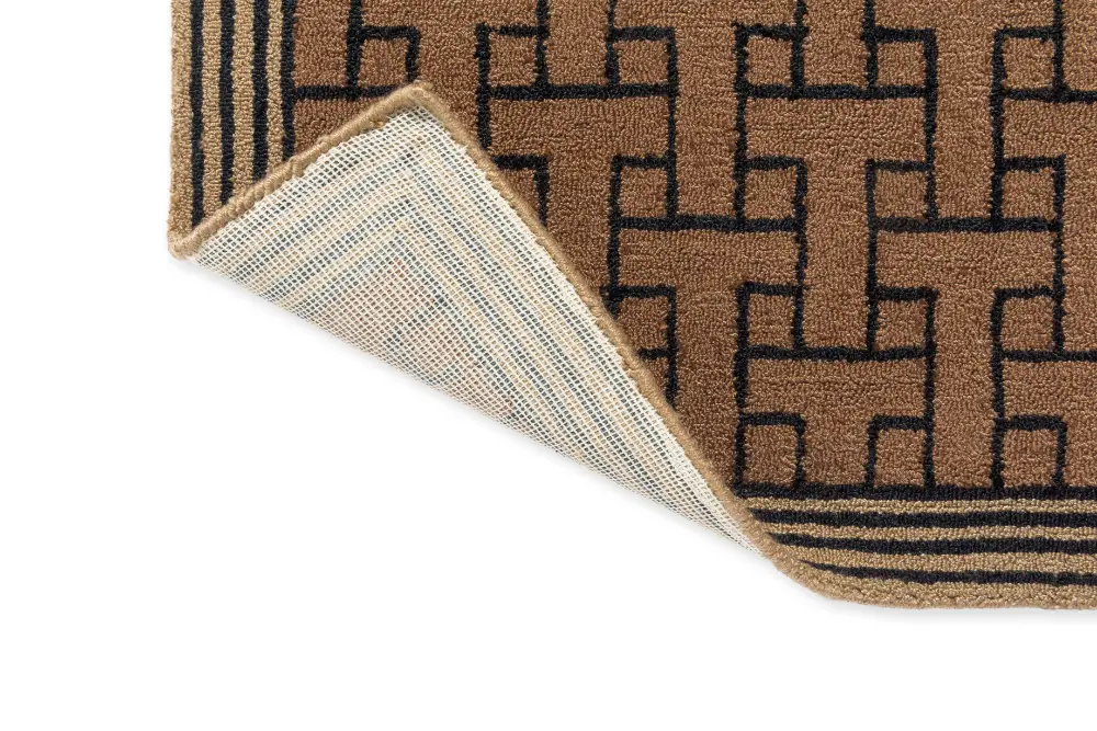 In-Outdoor Ted Baker Monogram Light Brown outdoor 455811 Rug - Image 8