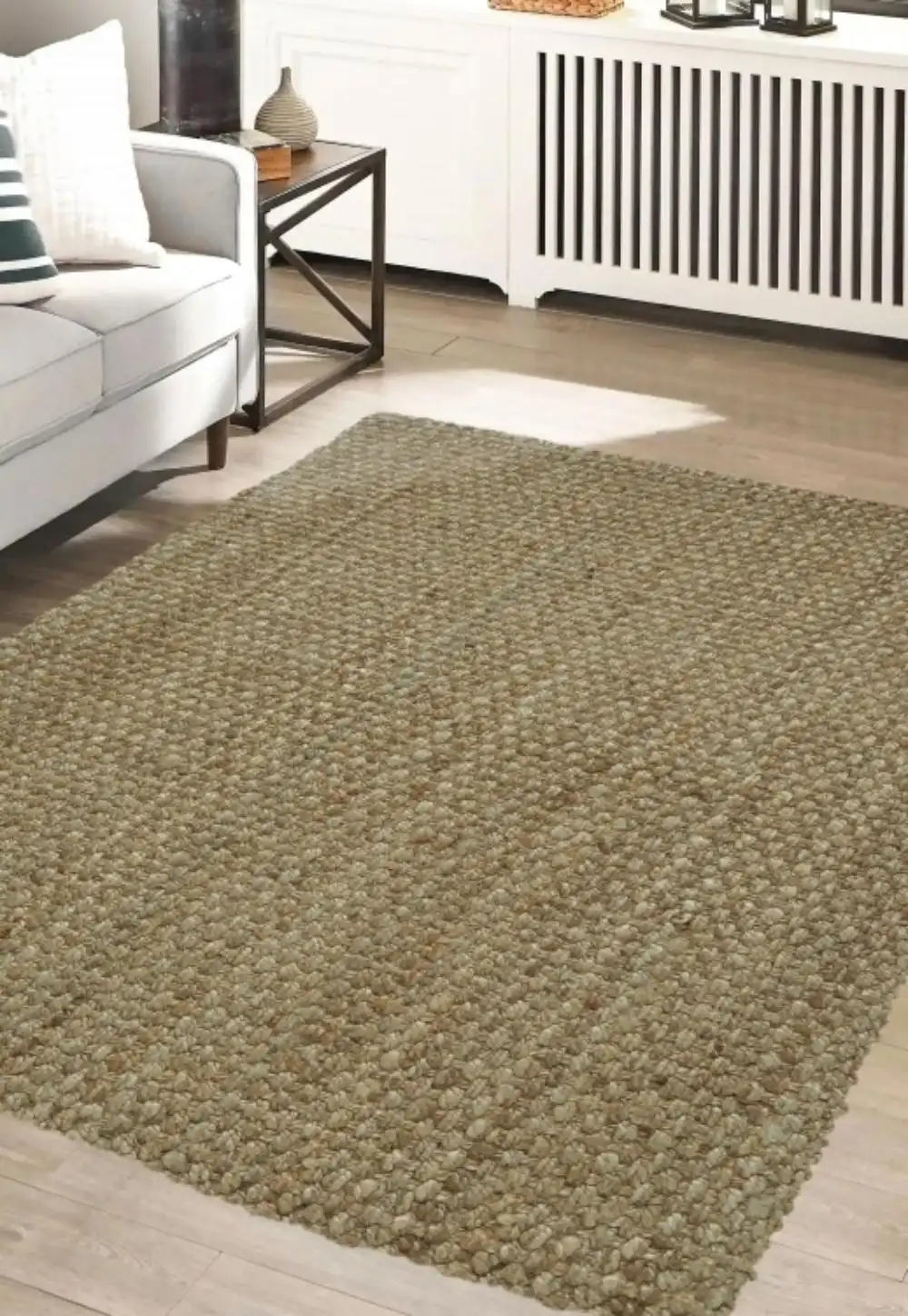 Indian Jute Natural Rug - Image 2
