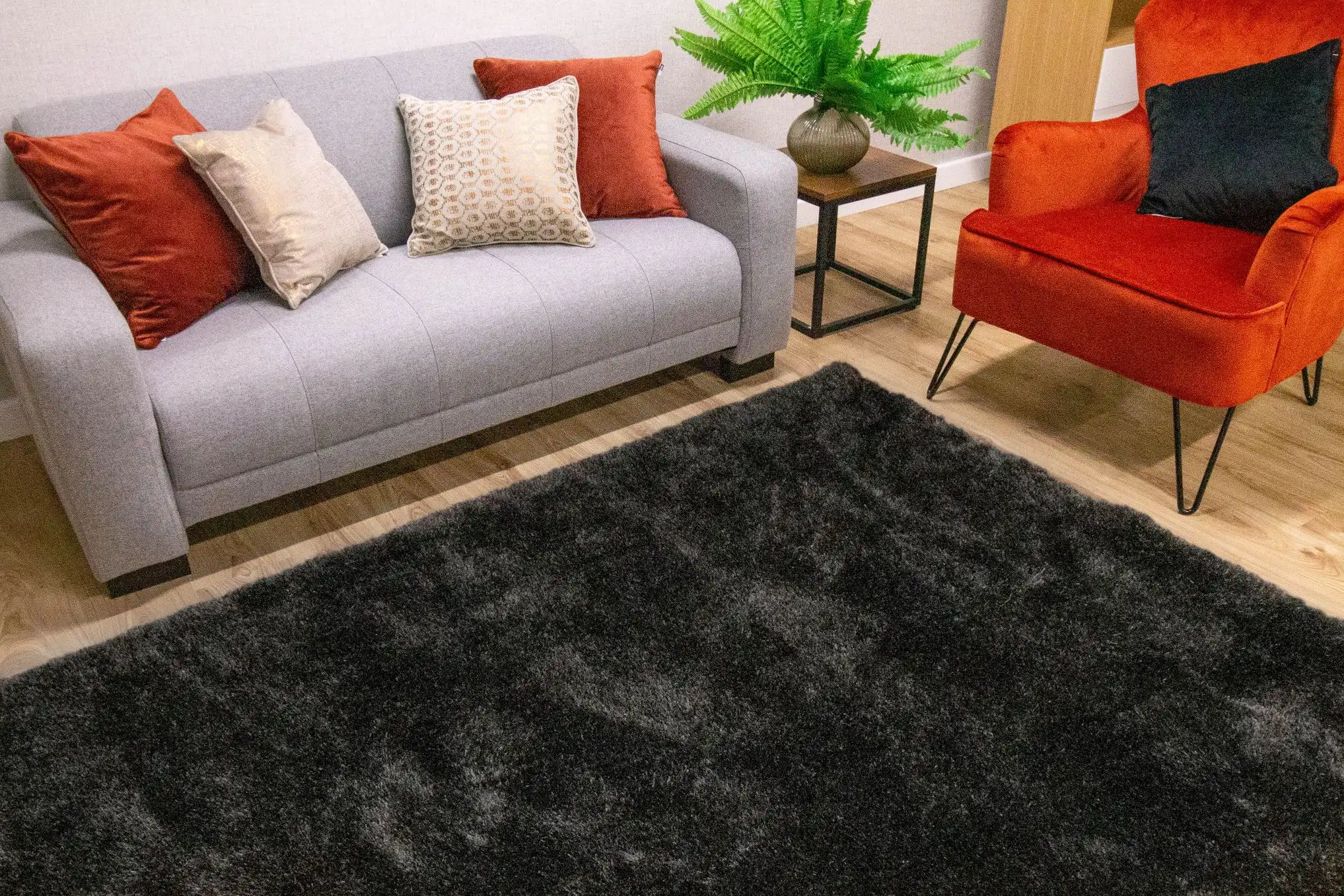 Indigo Grey Rug - Image 3