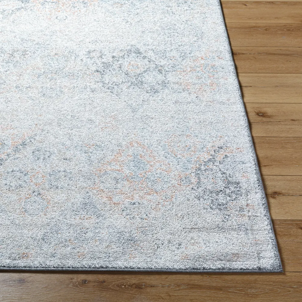 Ines Vintage Oriental Boho Amber Rug - Image 4