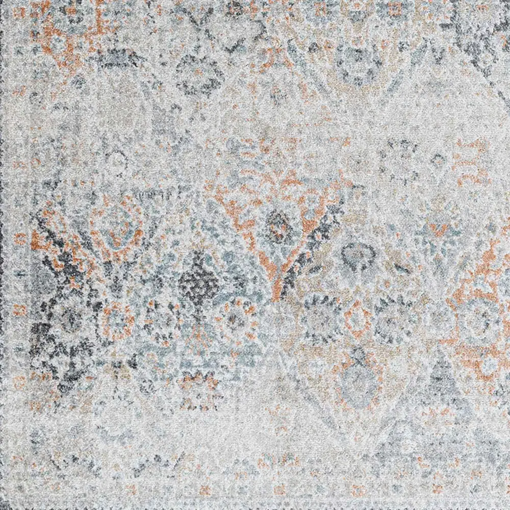 Ines Vintage Oriental Boho Amber Rug - Image 7