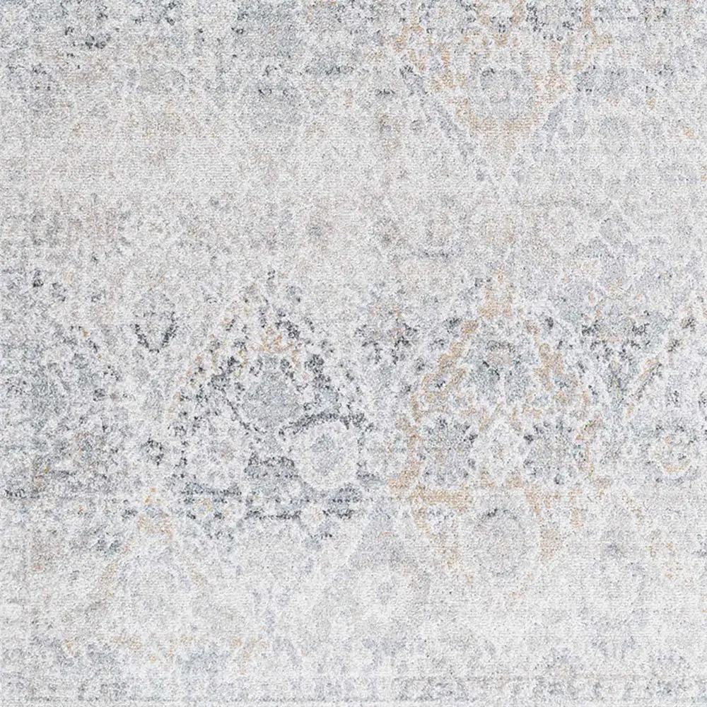 Ines Vintage Oriental Boho Medium Grey Rug - Image 9