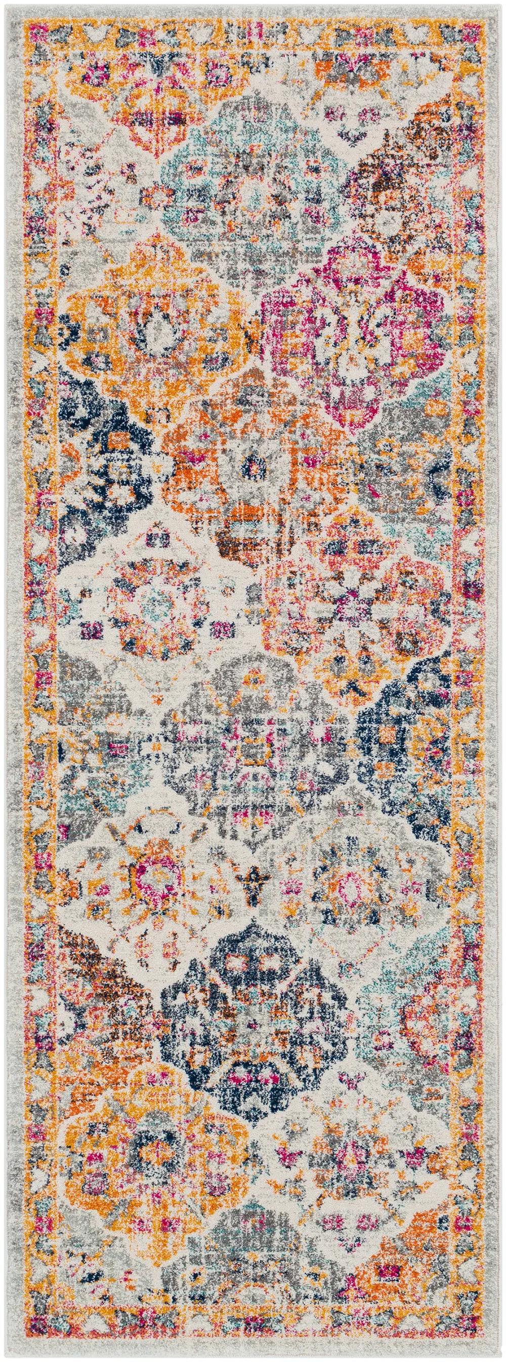 Ines Vintage Oriental Boho Saffron/Burnt Orange Rug - Image 13