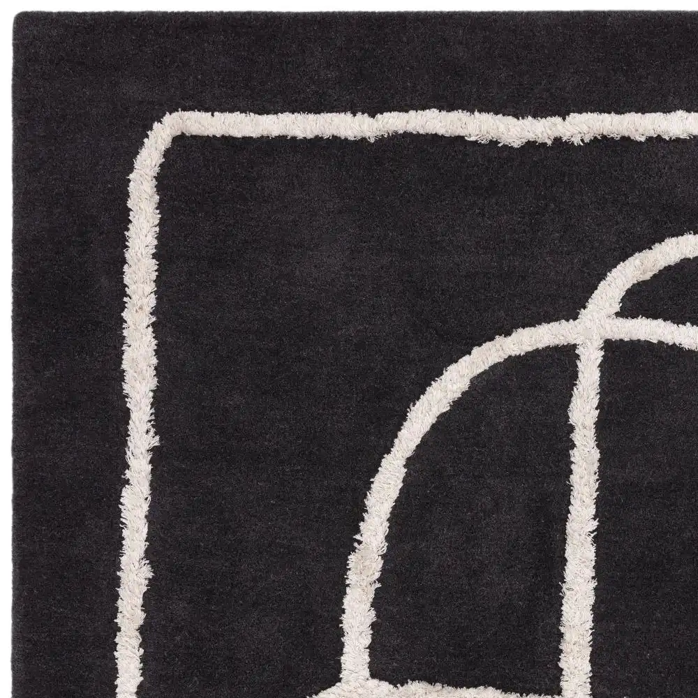 Infinity Charcoal Rug - Image 5