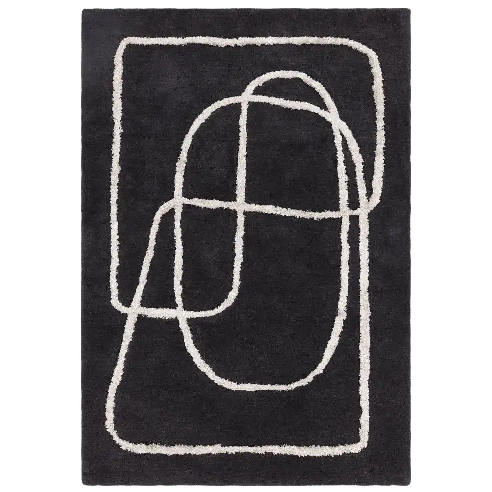 Infinity Charcoal Rug - Image 7
