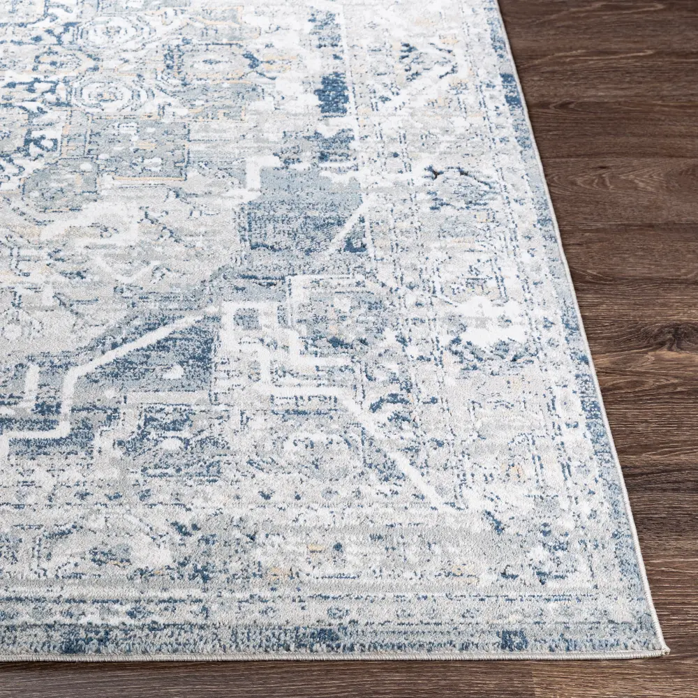 Isabella Vintage Oriental Boho Medium Grey Rug - Image 6
