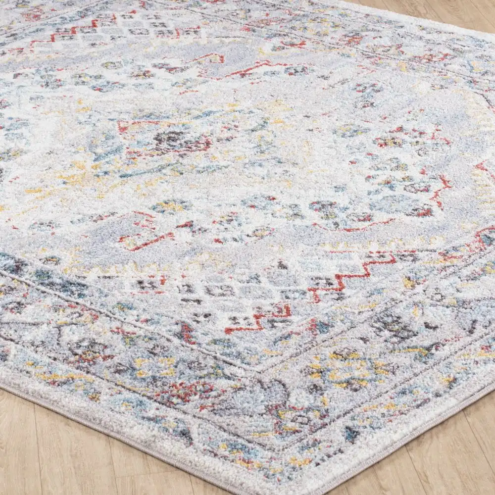 Jade Vintage Oriental Boho Taupe Rug - Image 4