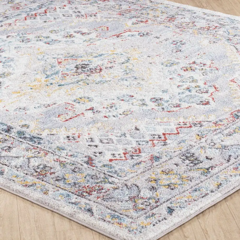 Jade Vintage Oriental Boho Taupe Rug - Image 5