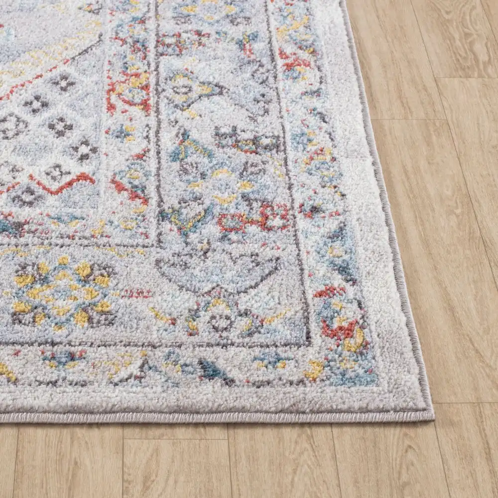 Jade Vintage Oriental Boho Taupe Rug - Image 7
