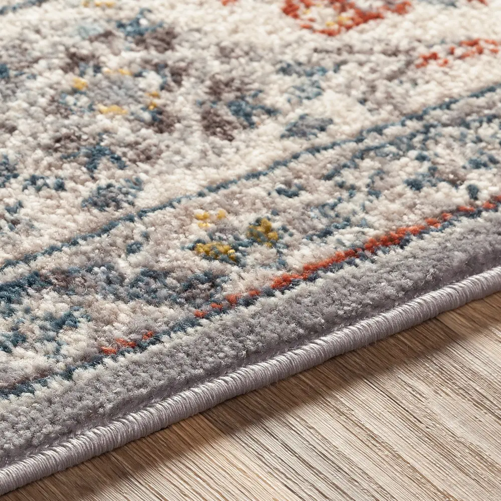 Jade Vintage Oriental Boho Grey Rug - Image 14