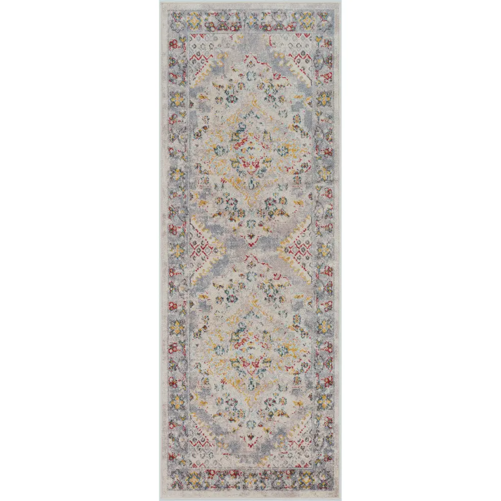 Jade Vintage Oriental Boho Taupe Rug - Image 15