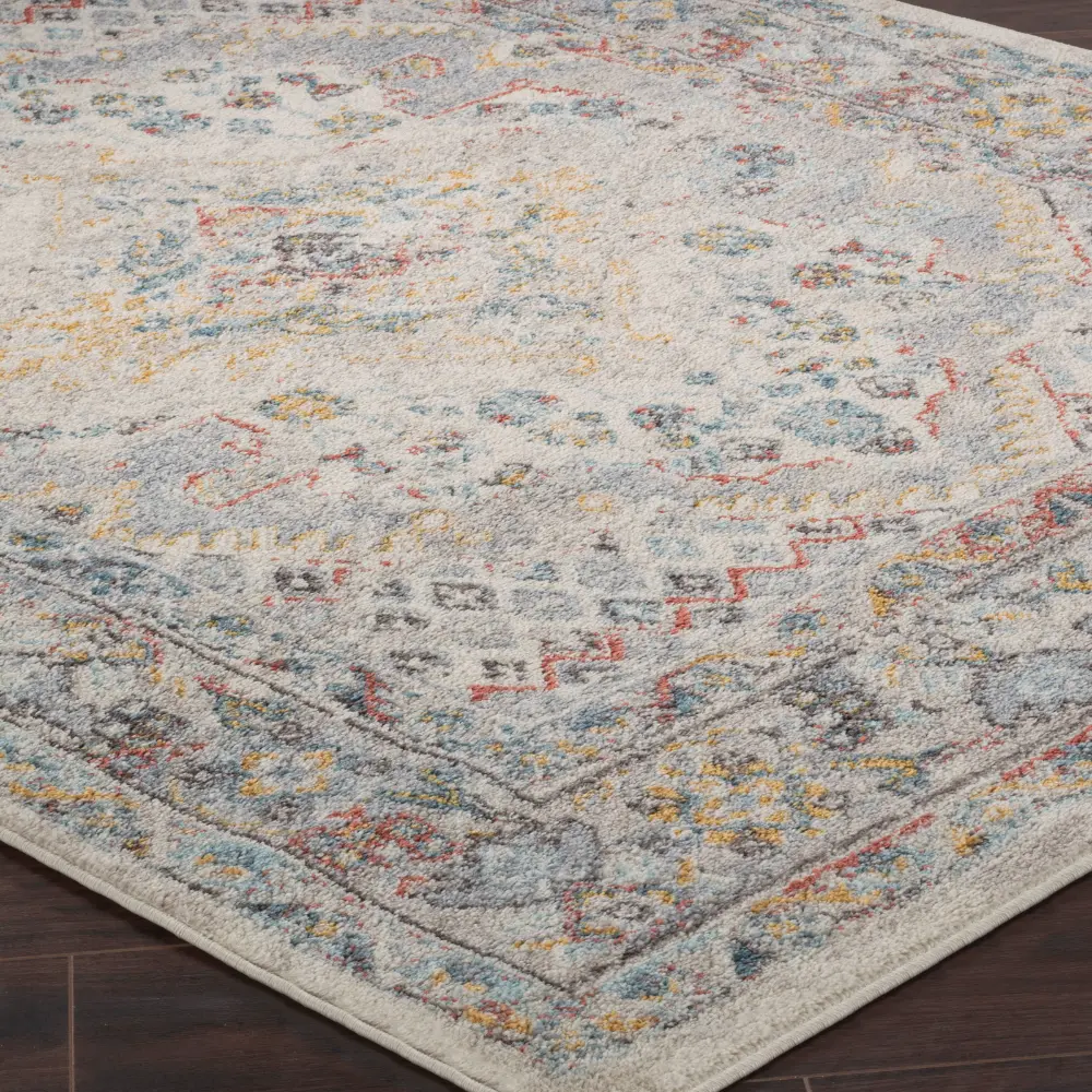 Jade Vintage Oriental Boho Taupe Rug - Image 6