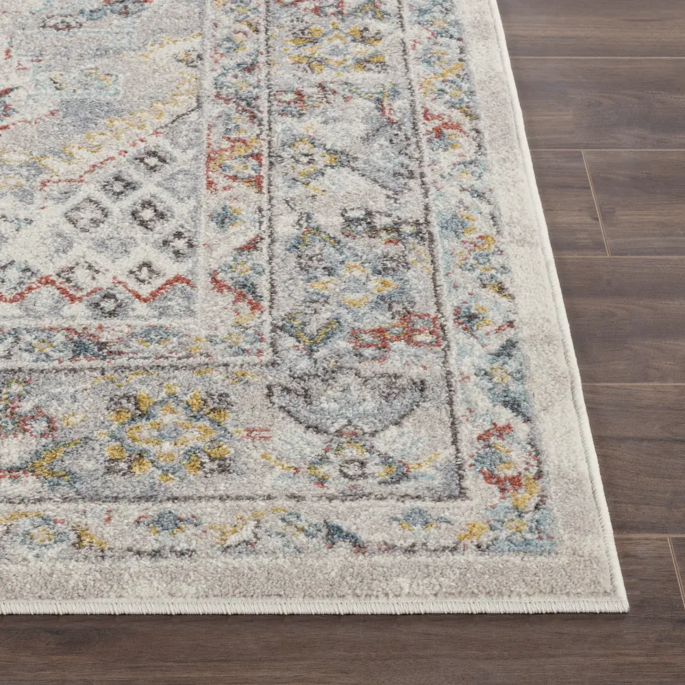 Jade Vintage Oriental Boho Taupe Rug - Image 8
