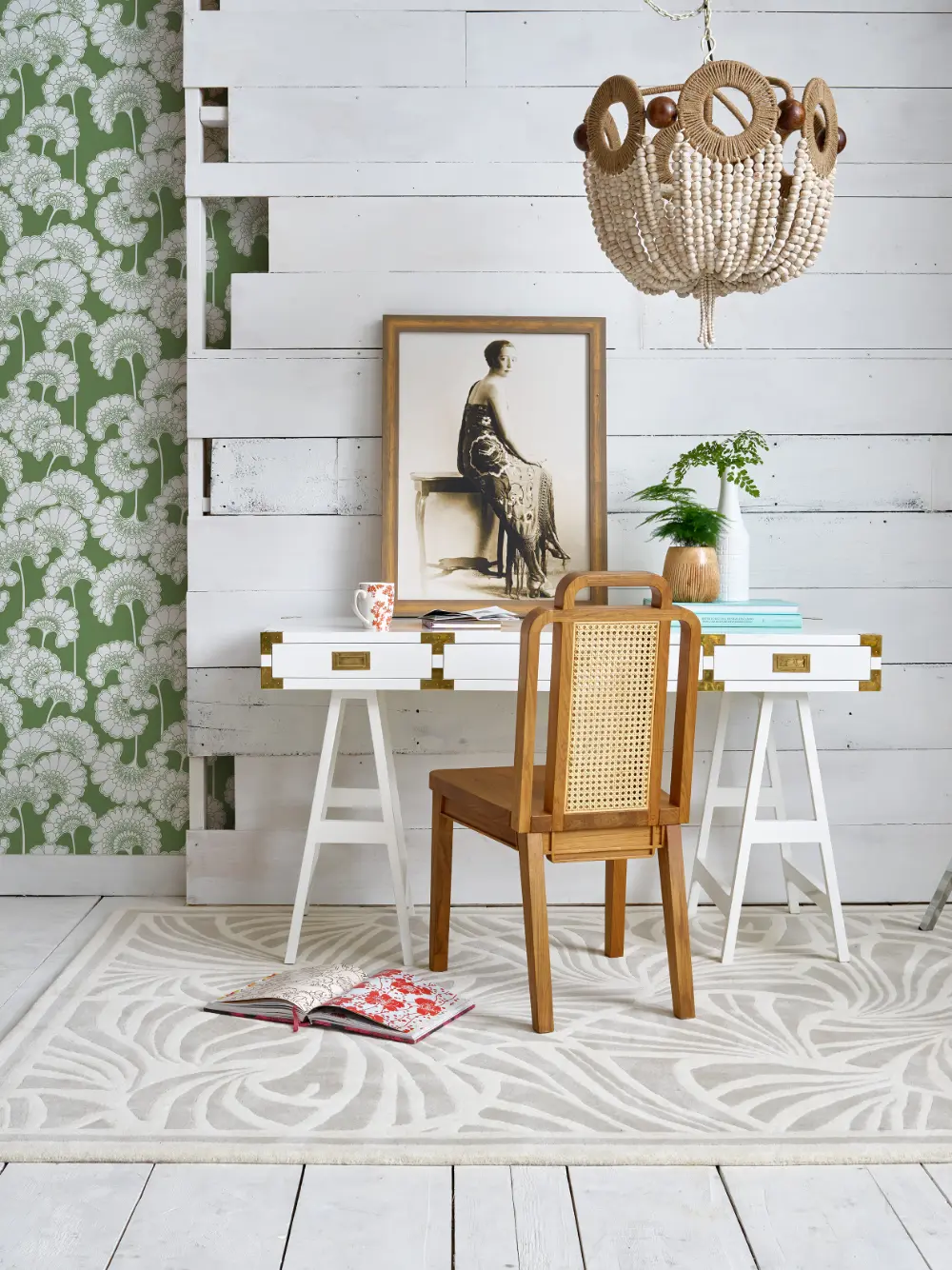 Japanese Fans Florence Broadhurst Ivory 039301 Rug - Image 3