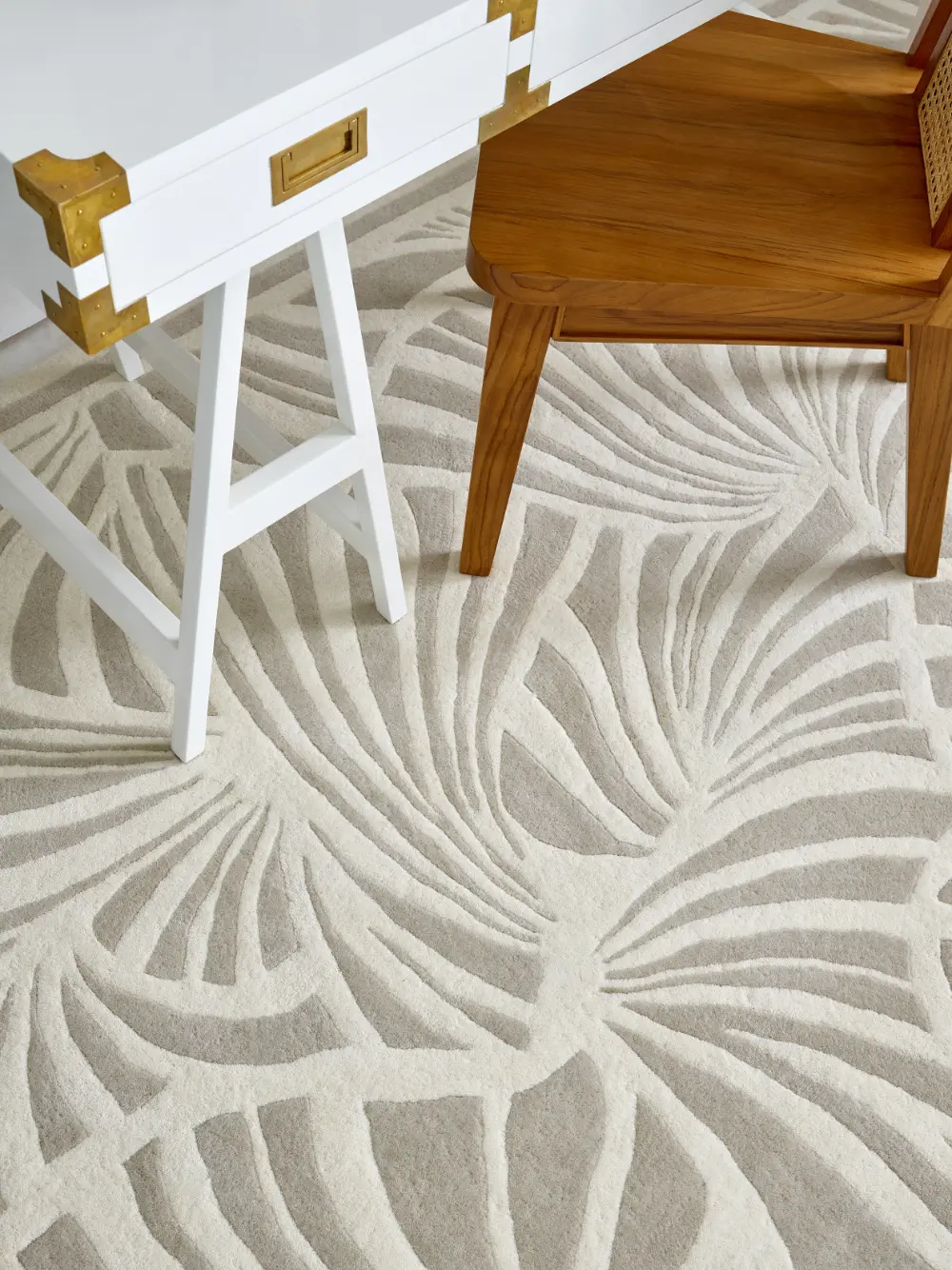 Japanese Fans Florence Broadhurst Ivory 039301 Rug - Image 4