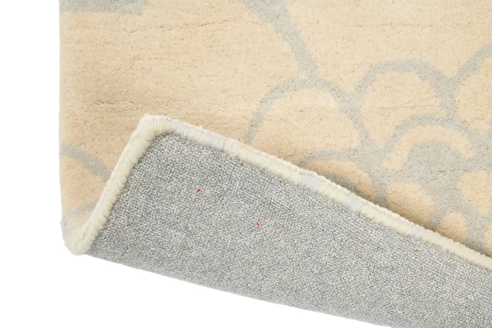 Japanese Floral Florence Broadhurst Oyster 039701 Rug - Image 10
