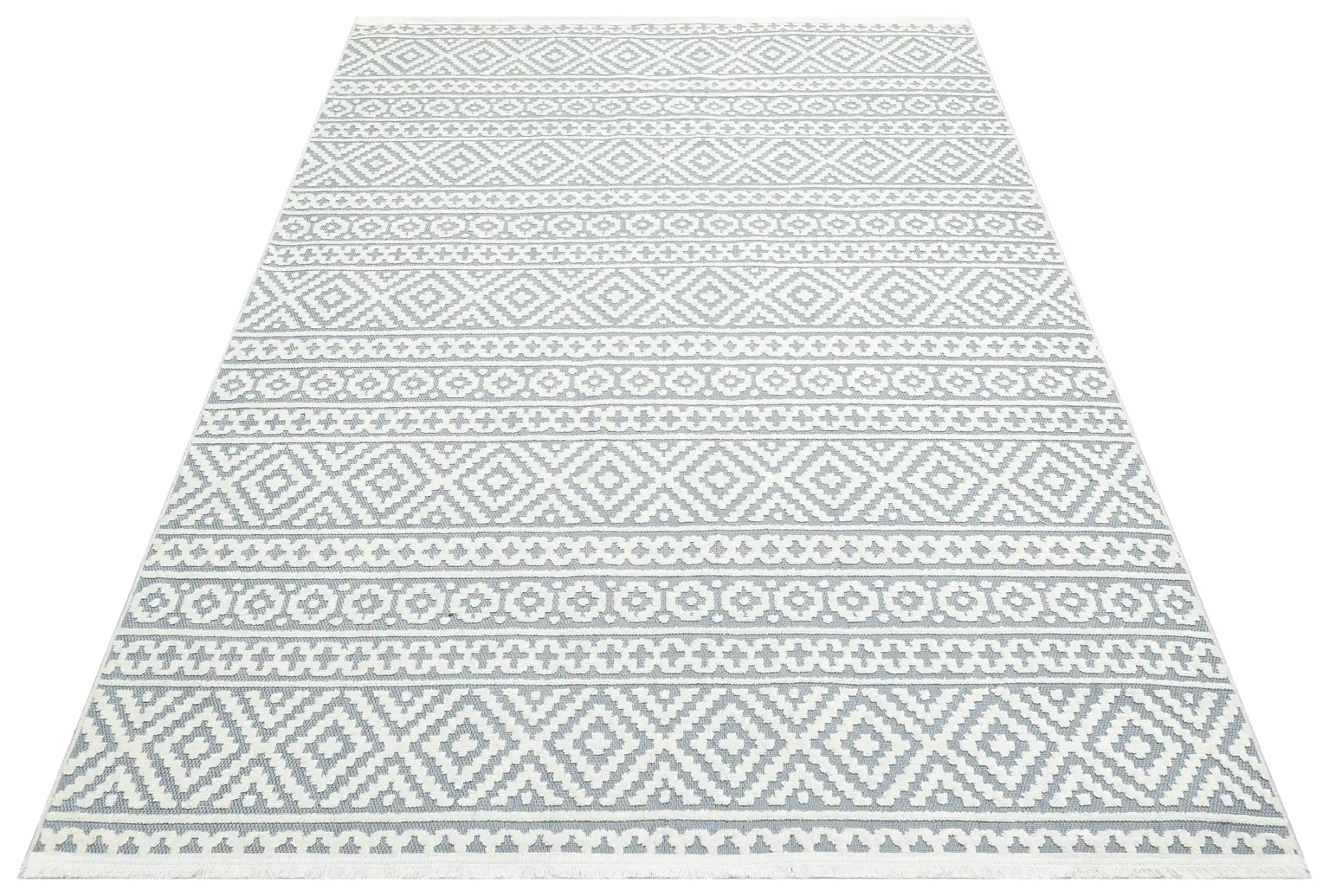 JAZZ Indoor / Outdoor JAZ02 Blue Rug - Image 7