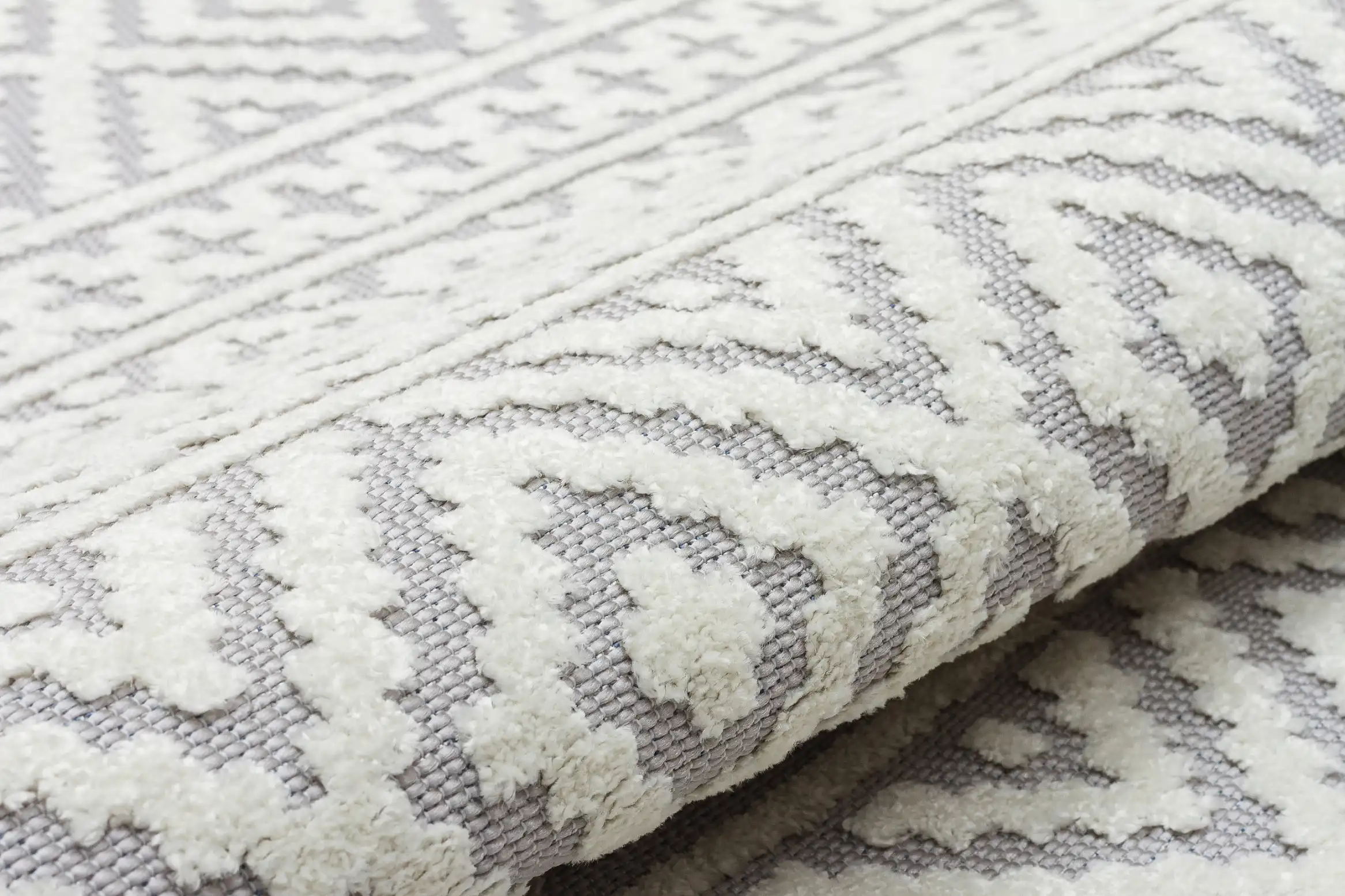 JAZZ Indoor / Outdoor JAZ04 Silver Rug - Image 6