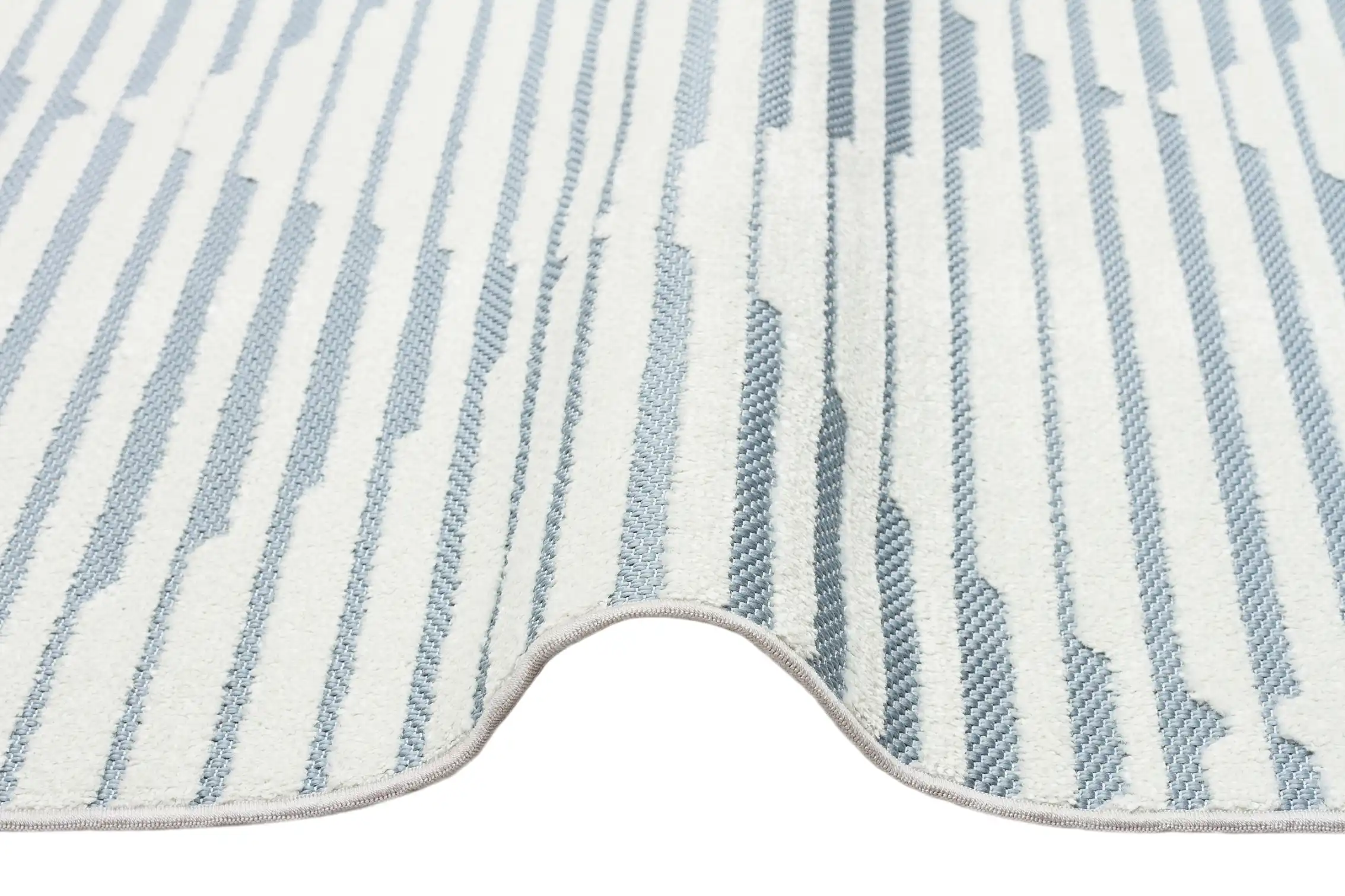 JAZZ Indoor / Outdoor JAZ08 Blue Rug - Image 3