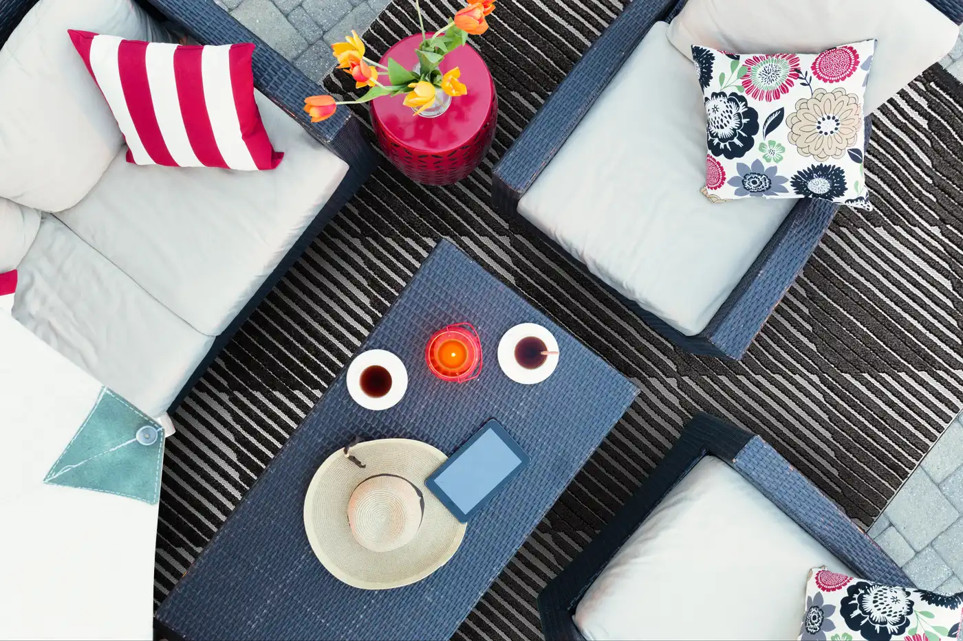 JAZZ Indoor / Outdoor JAZ09 Grey Rug - Image 4