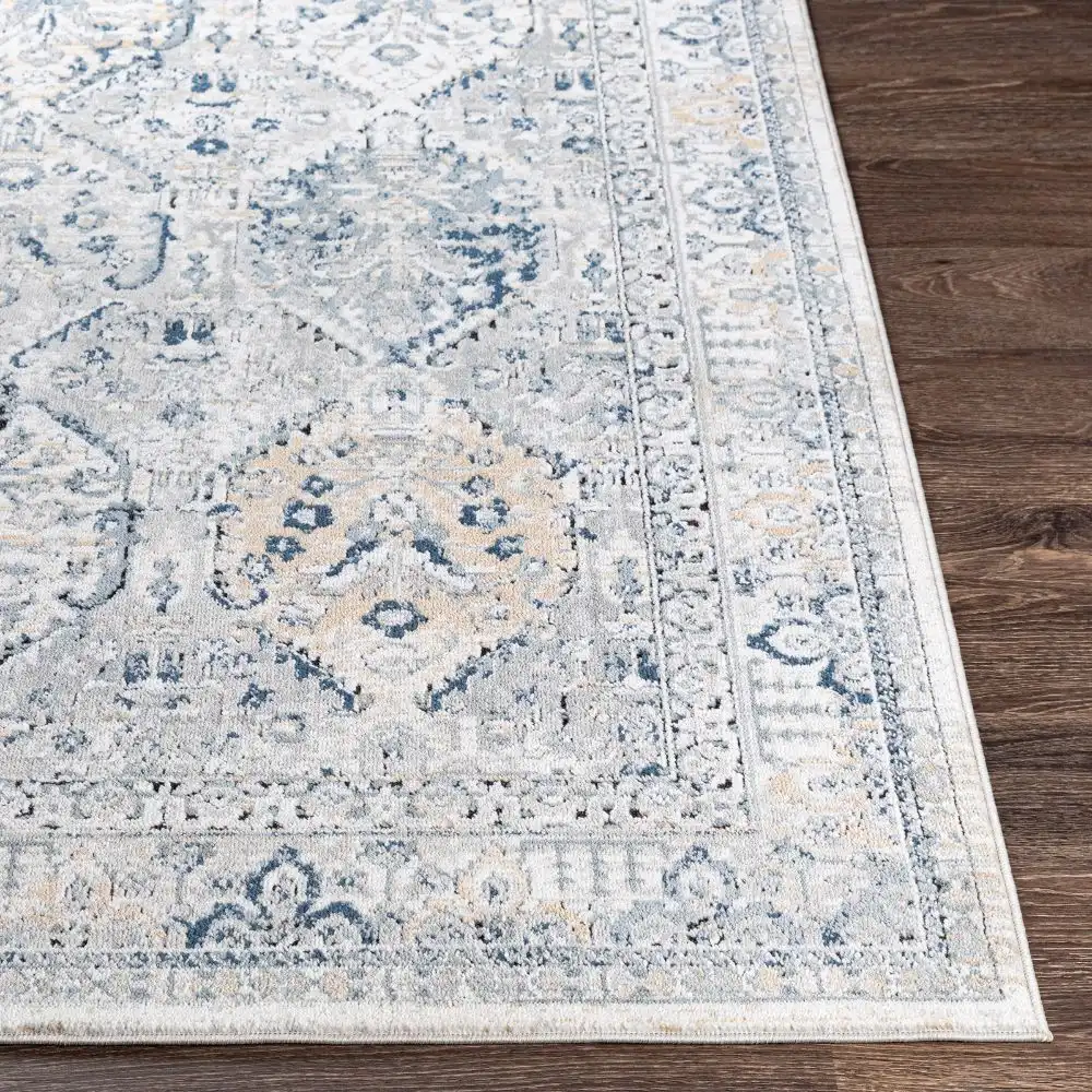 Camila Vintage Oriental Boho Light Grey Rug - Image 3