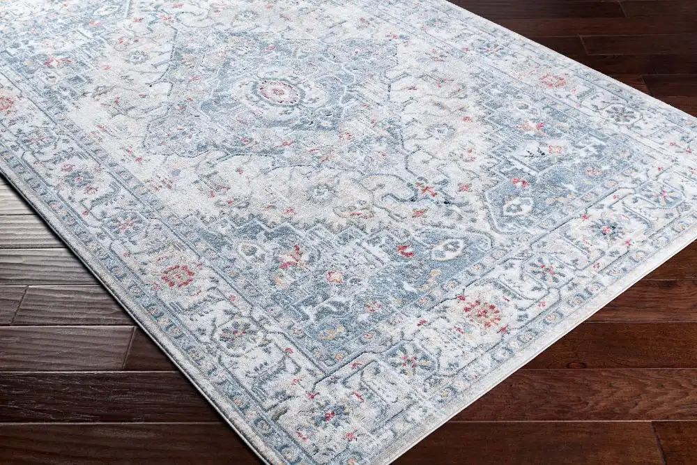 Dalila Vintage Oriental Boho Medium Grey Rug - Image 4